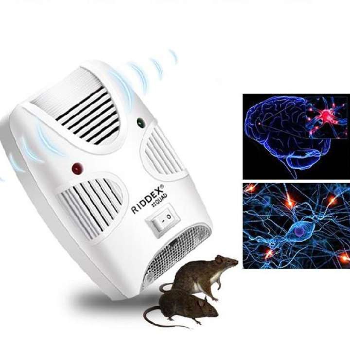 เครื่องไล่หนู เครื่องไล่แมลงสาบ ที่ไล่หนู อุปกรณ์ไล่หนู สัญญาณไล่หนู กําจัดหนู ที่ดักหนู ไล่หนูในบ้าน รุ่น HFU-045