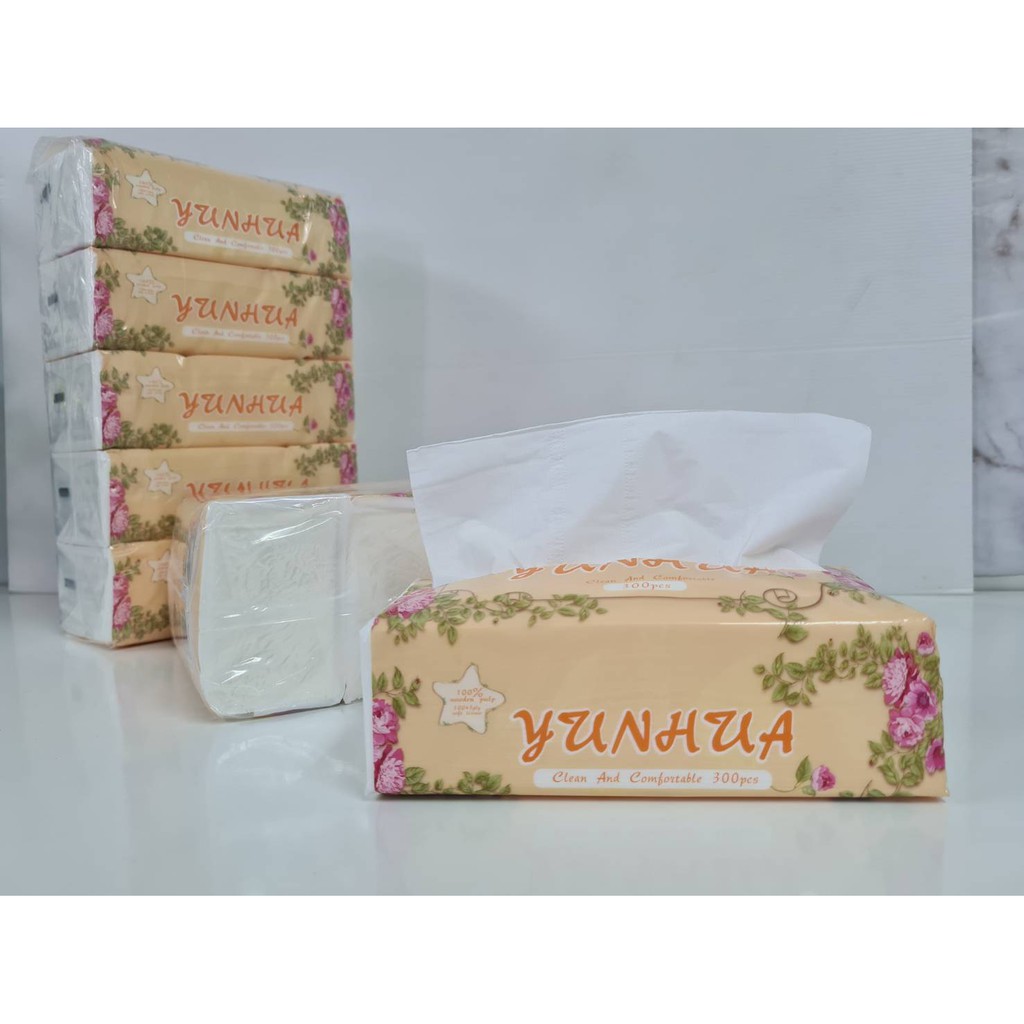 กระดาษทิชชู่ (ห่อสีส้ม) 1 แพ็คมี 5 ห่อ กระดาษทิชชูพกพา เอนกประสงค์ กระดาษเช็ค กระดาษเช็ดหน้า กระดาษชำระ Tissue