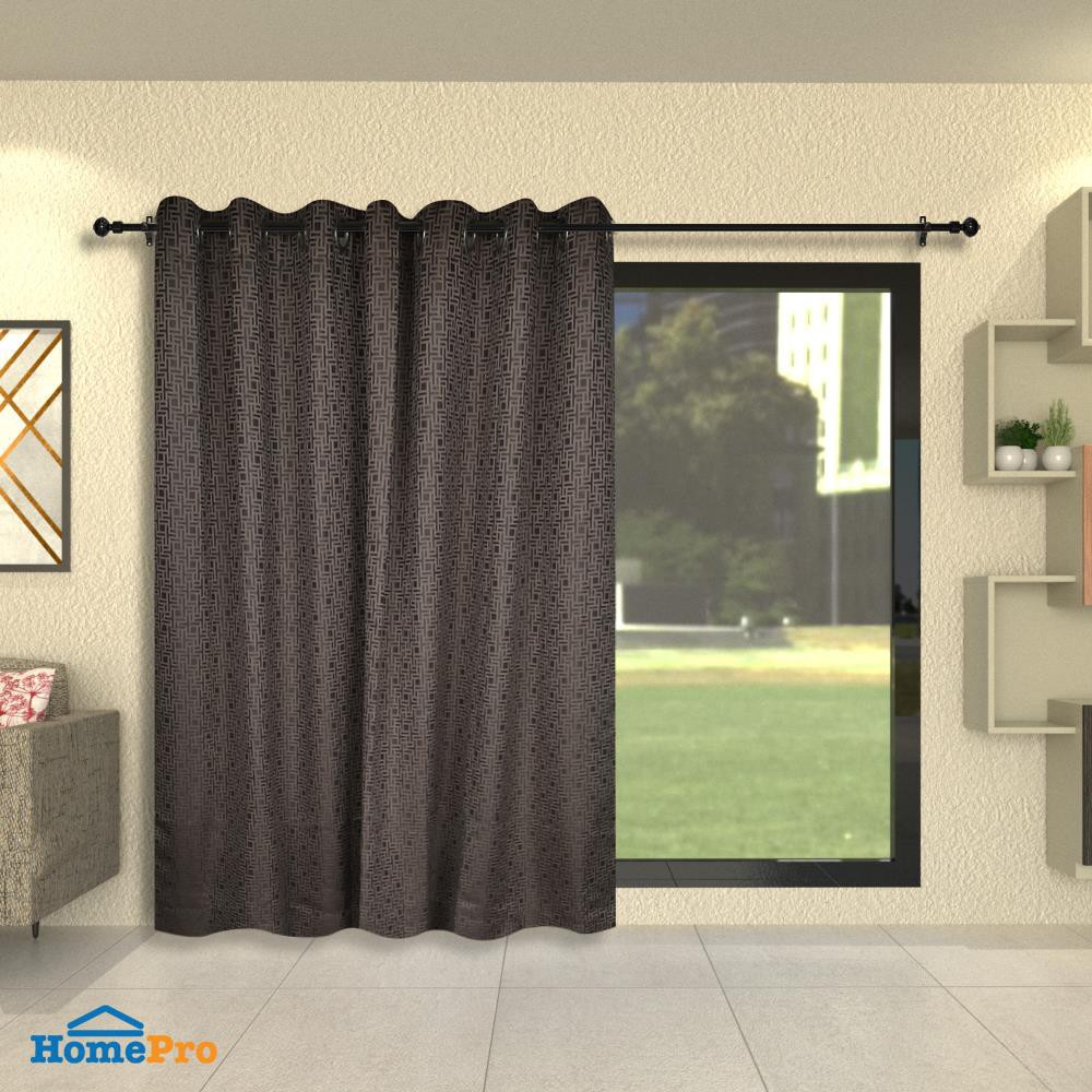 ผ้าม่าน EYELET CHILD FREEDOM STYLE RUBIO UV 270X220 ซม. สีน้ำตาล ผ้าม่านประตู CURTAIN ผ้าม่านและมู่ลี่