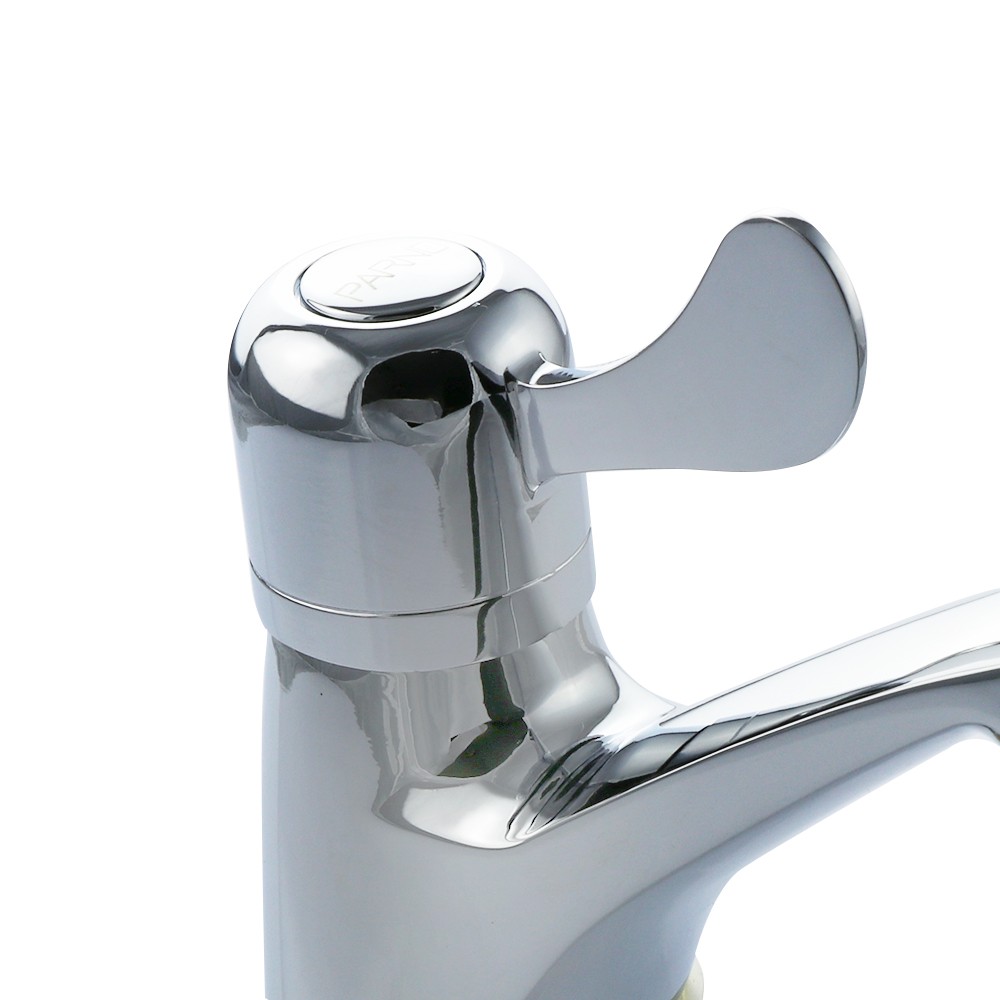 ก๊อกอ่างล้างหน้าเดี่ยว PARNO PN-8901 สีโครม อุปกรณ์ภายในห้องน้ำ