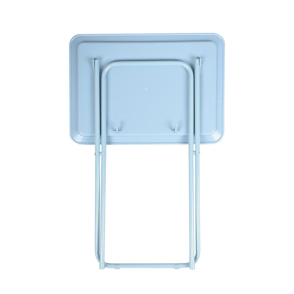 FURDINI BLISS โต๊ะอเนกประสงค์ โต๊ะพับ ST23014B-5435U สีฟ้าอมเทา FOLDING TABLE PP BLUE GREY ขนาด W52xD37xH65.5 ซม.