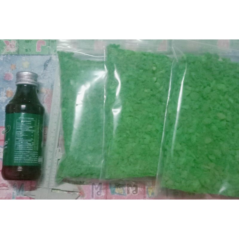 มอสเทียมหญ้าเทียมใบเทียมสำหรับตกแต่งชิ้นงานโมเดลแต่งๆขนาด10กรัม