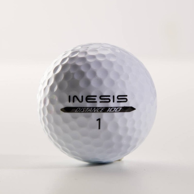 ลูกกอล์ฟรุ่น DISTANCE 100 แพ็ค 12 ลูก INESIS ของแท้ 💯%