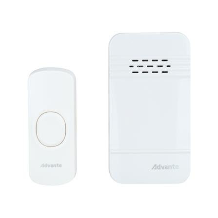 กระดิ่งไร้สายแบบเสียบปลั๊ก ADVANTE X2-537P LED แสดงที่ตัวรับสัญญาณ