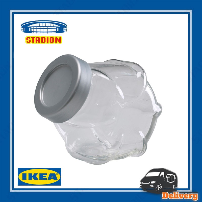 โถมีฝาปิด FÖRVAR เฟอร์วอร์ IKEA