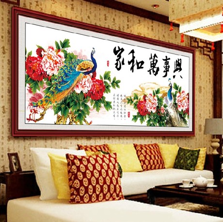 ม้า8ตัวมงคล ครอสติสคริสตัล Diamond painting โมเสก ภาพติดเพชร งานฝีมือ DIY