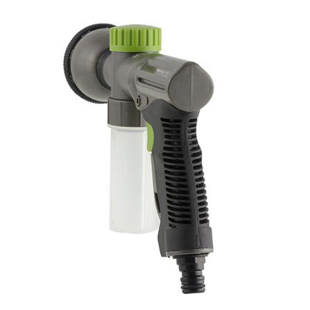 ปืนฉีดน้ำ ปรับได้ ARAI SP-F9 9FUNCTION สีเทา-เขียว ใช้งานได้อย่างมั่นใจ