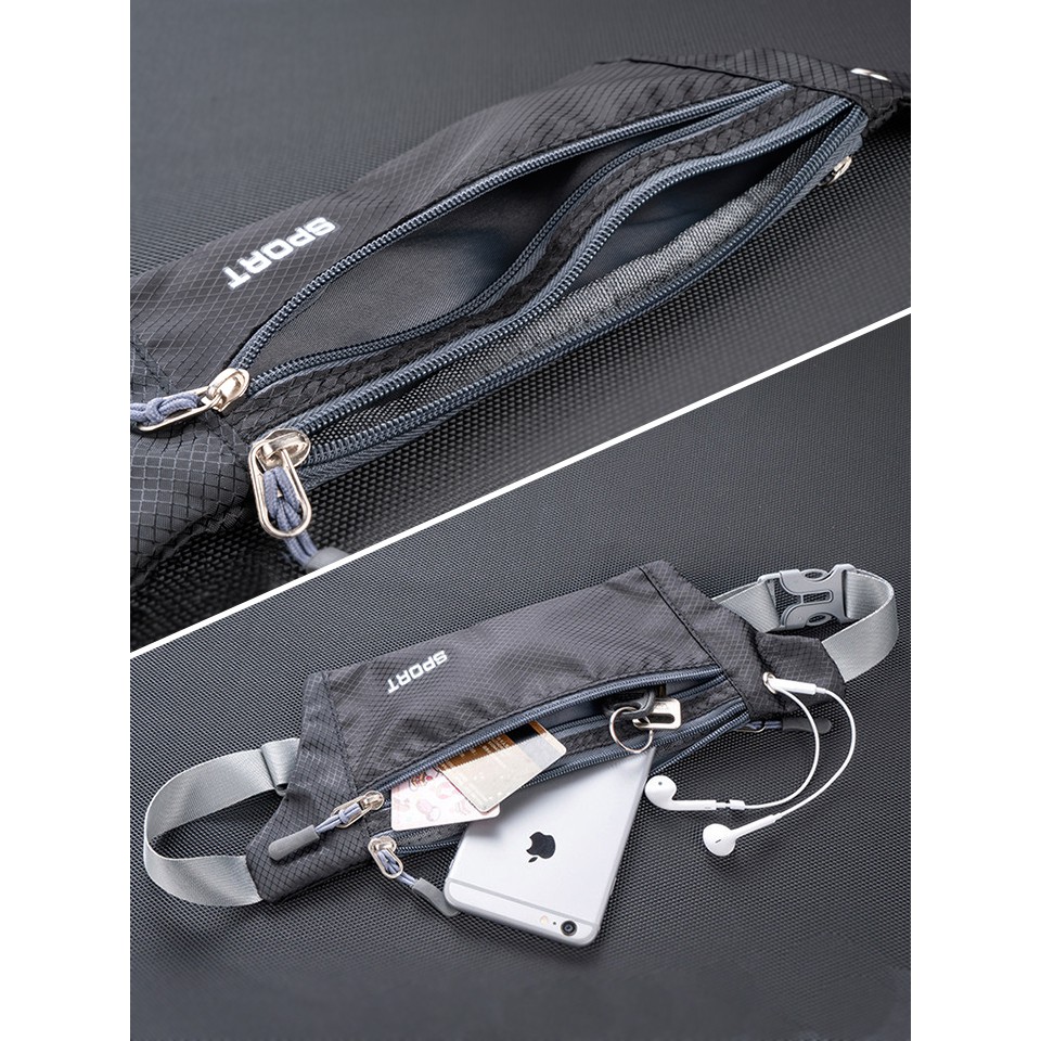 !!สินค้าขายดี!! กระเป๋าวิ่งคาดเอว กระเป๋าคาดเอวขนาดพกพา กระเป๋ากีฬาคาดเอว Waist Bag