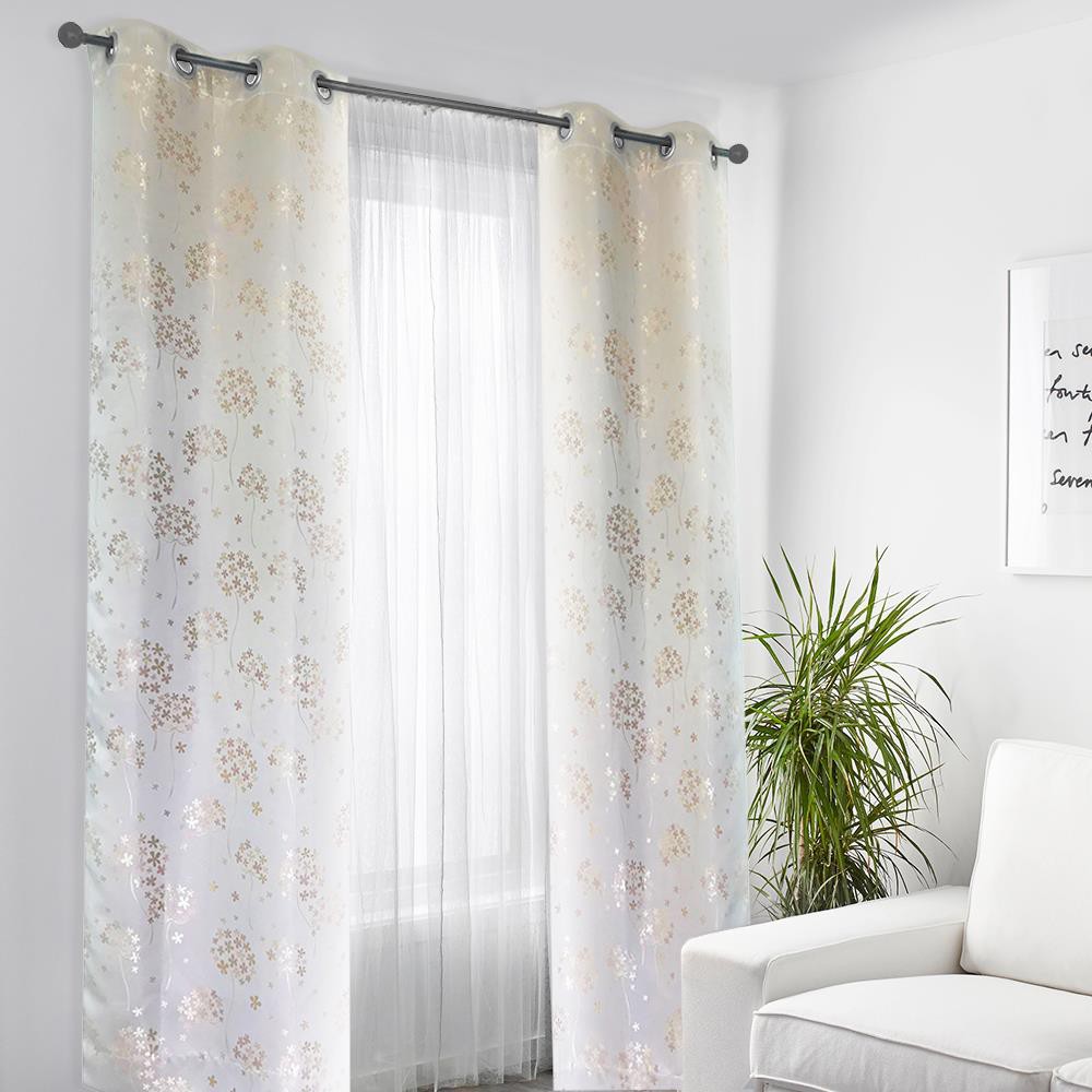 ผ้าม่าน EYELET CHILD FREEDOM STYLE FLY UV 135x220 ซม. สีชมพู ผ้าม่านประตู CURTAIN ผ้าม่านและมู่ลี่