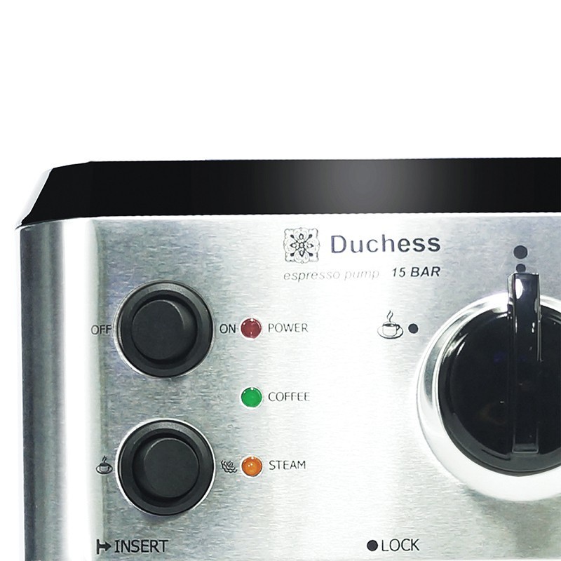 !!สินค้าขายดี!!Duchess CM3000B เครื่องชงกาแฟ LE เครื่องชงกาแฟสด พร้อม! ก้านชง Espresso Machine