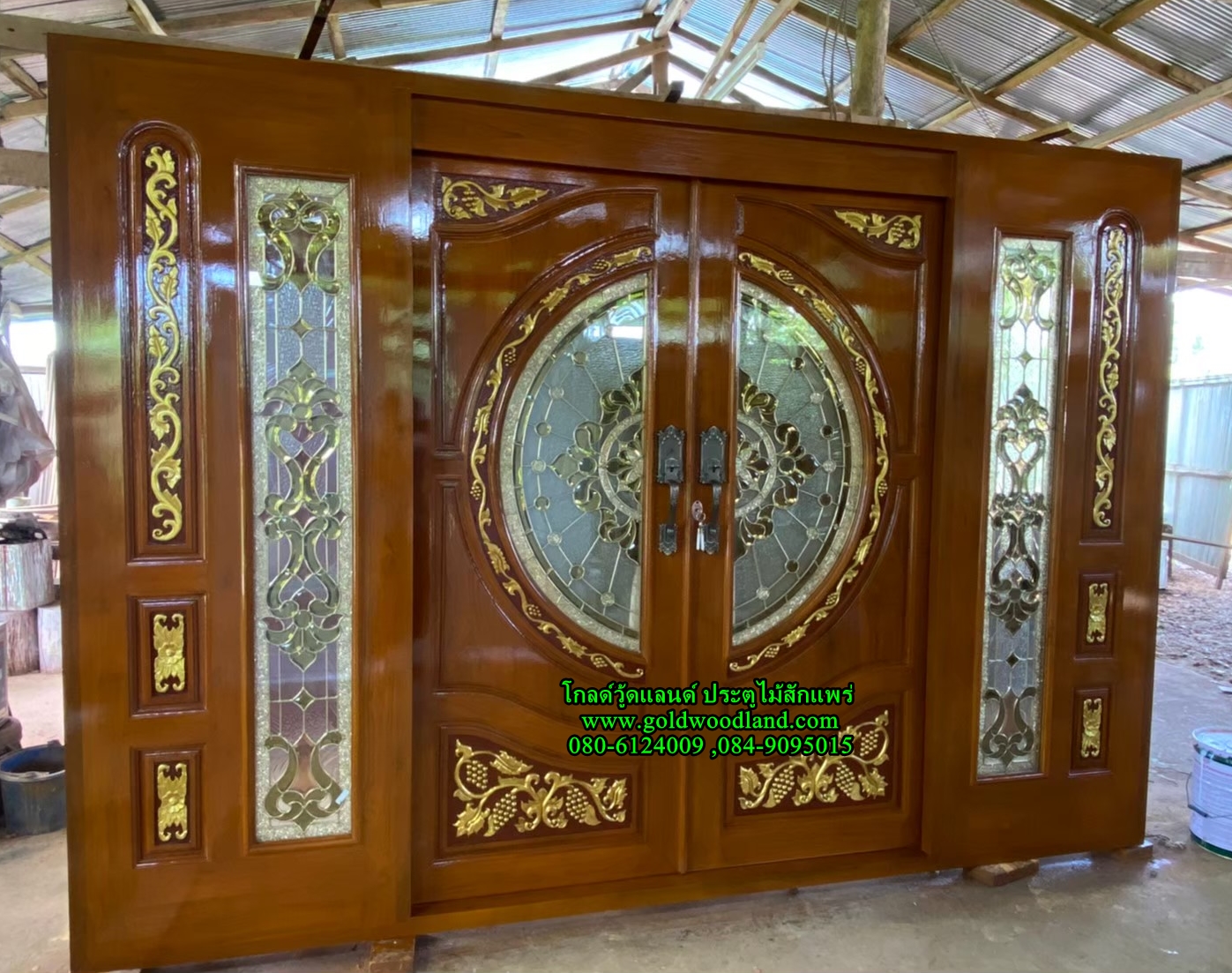 ประตูไม้เลื่อนสําเร็จรูป