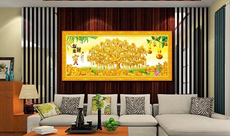 รอหน้าบ้าน หิมะตก ชุดปักครอสติช พิมพ์ลาย ครอสติสจีน งานฝีมือ DIY