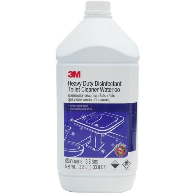 น้ำยาขจัดคราบฝังแน่นห้องน้ำ 3M 3.8 ลิตร LIQUID HEAVY DIRTY BATH ROOM 3.8L 3M
