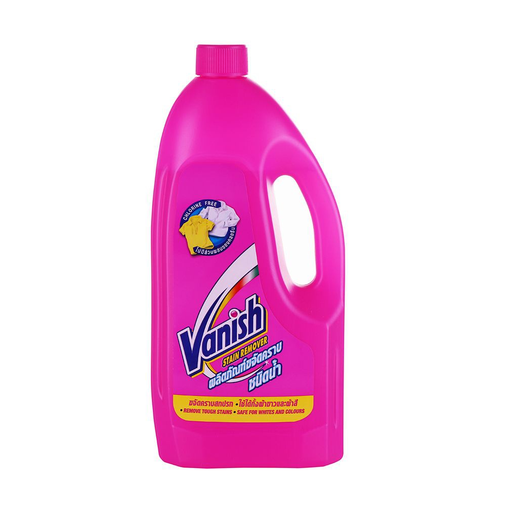 ผลิตภัณฑ์ขจัดคราบ ชนิดน้ำ VANISH 1000 มล. VANISH LIQUID TURBO 1000ML
