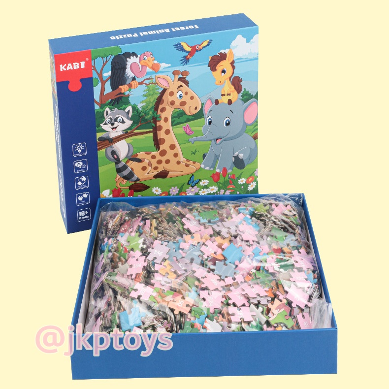 🌈จิ๊กซอว์ 500/ 1000 ชิ้น พัฒนาสมองฝึกทักษะEF จิ๊กซอว์เด็กโต