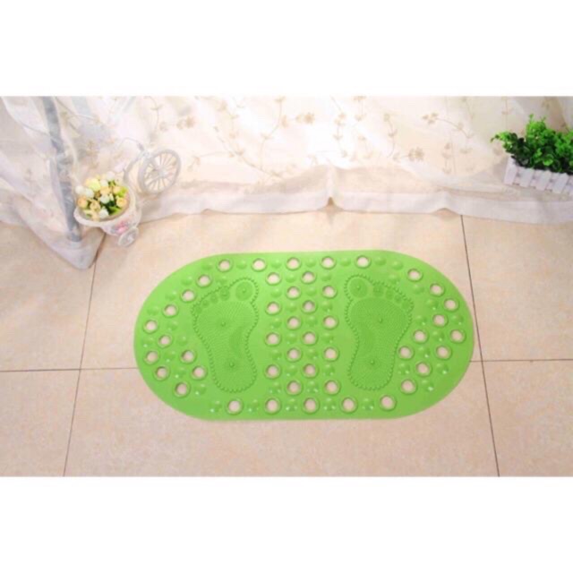 พรมกันลื่น พรมปูห้องน้ำ pvc เกรดเอ ใช้ทนทาน ขนาด40*65cm