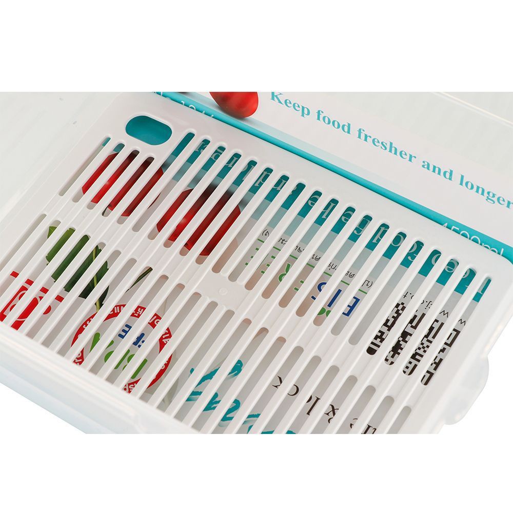 กล่องอาหารเหลี่ยม SAFE&LOCK NEW1346 4.5 ลิตร FOOD CONTAINER PP SQUARE 4.5L SAFE&LOCK