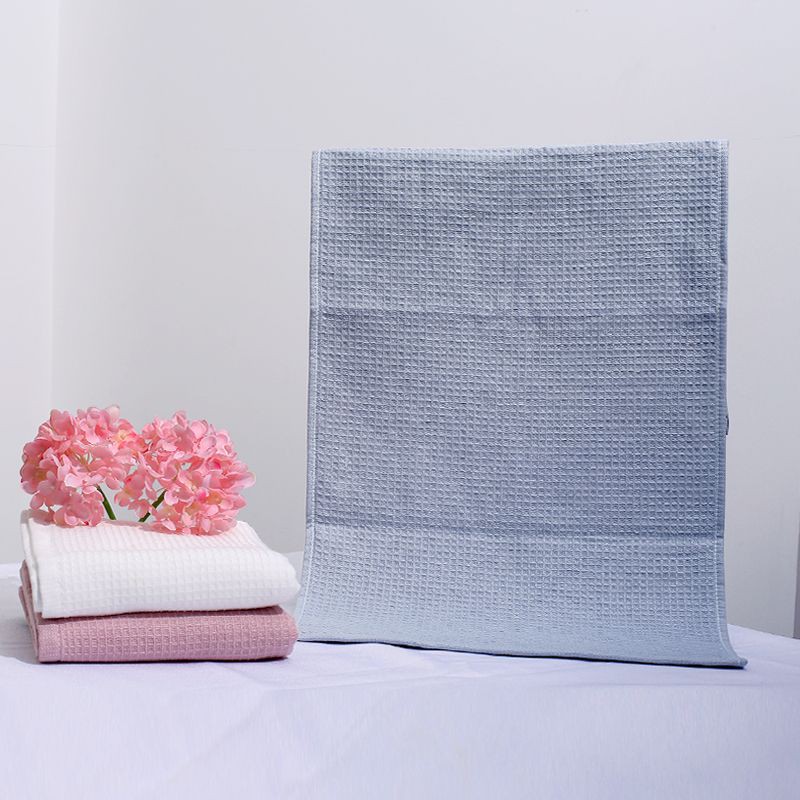 ผ้าขนหนูเช็ดผม KASSA HOME รุ่น HE710B-BL ขนาด 34 x 76 ซม. สีน้ำเงิน Cotton 100% อย่างดีที่คัดสรรมาเป็นพิเศษ