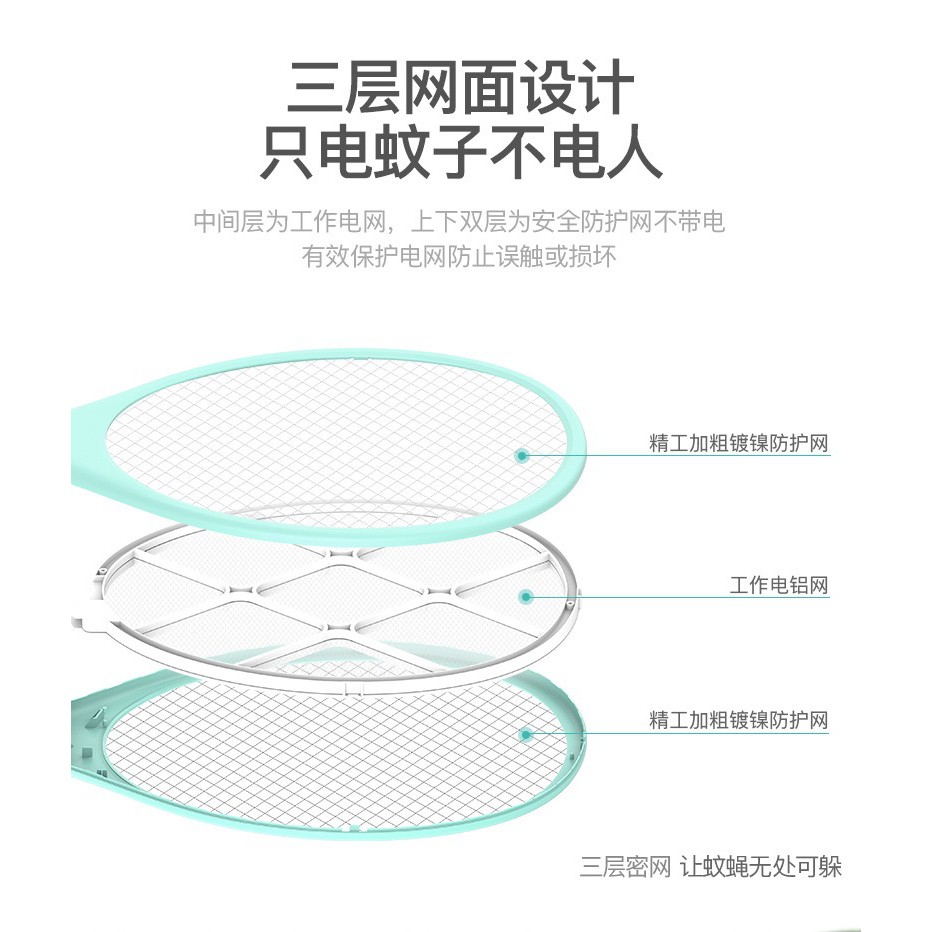 ไม้ตียุง ไม้ช็อตยุง ไม้ตียุงไฟฟ้า[ขายดีที่สุด] ไม้ตียุงชาร์จไฟบ้าน รุ่น YG-D008 มีให้เลือก2สี