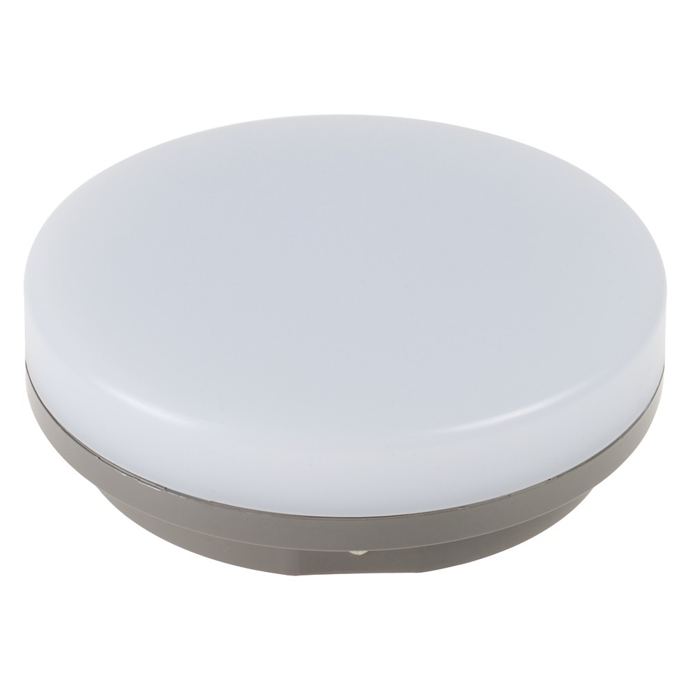 ไฟผนังนอกLED ELEKTRA LCC0360R-12 พลาสติก โมเดิร์น สีเทา ไฟตกแต่งสวน ไฟภายนอก