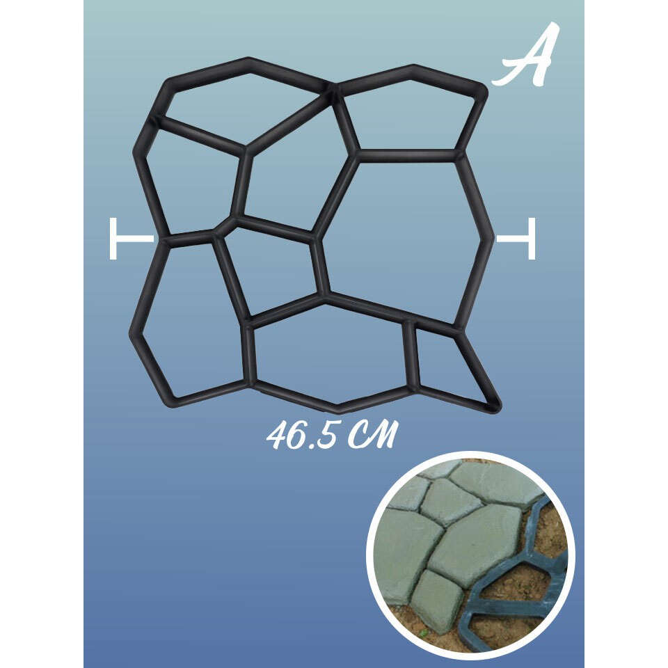 แม่พิมพ์ทำทางเดินในสวน Pathway Mold