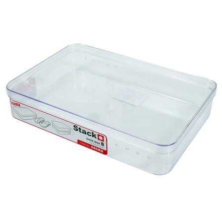 กล่องรองเท้าใส STACKO 886RS 19.2x28x5.7 ซม. ทนทานต่อการใช้งาน