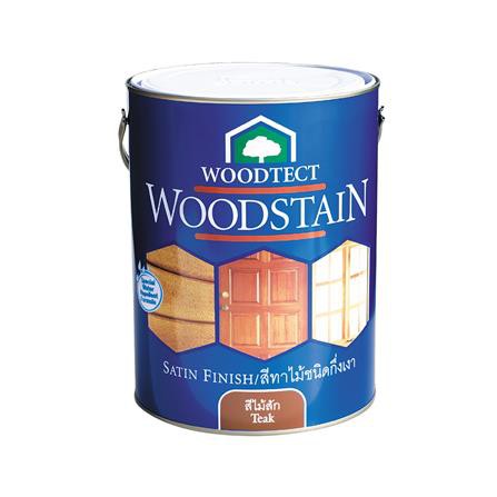 สีย้อมไม้ WOODTECT #203 สีไม้แดง กึ่งเงา 1/4GL สวยงามเหมือนไม้จริงตามธรรมชาติ