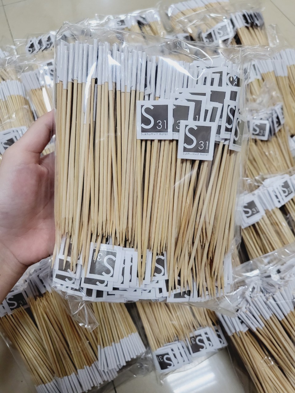 FOOD FLAG ธงปักอาหารก้าน 6.5 cm (ค็อกเทล)ไดคัทมาตราฐาน