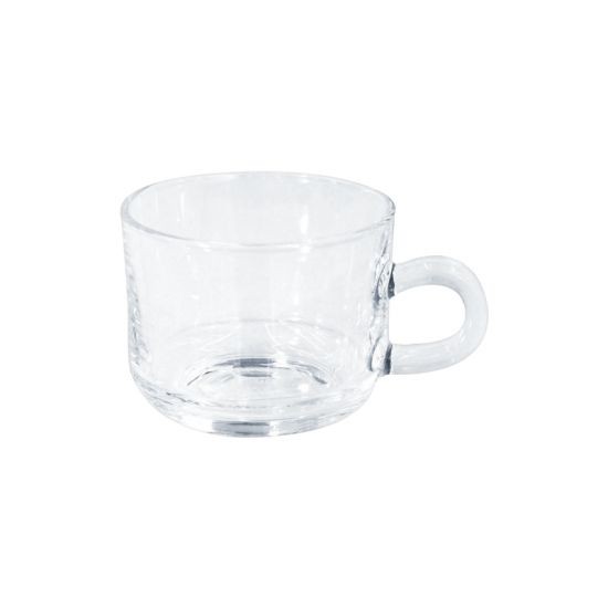 CHARNTAVAD ถ้วยกาแฟ Basic รุ่น 324 ขนาด 8 ออนซ์ สีใส ปลอดภัยสำหรับใส่อาหารทั่วไป ทำความสะอาดง่าย