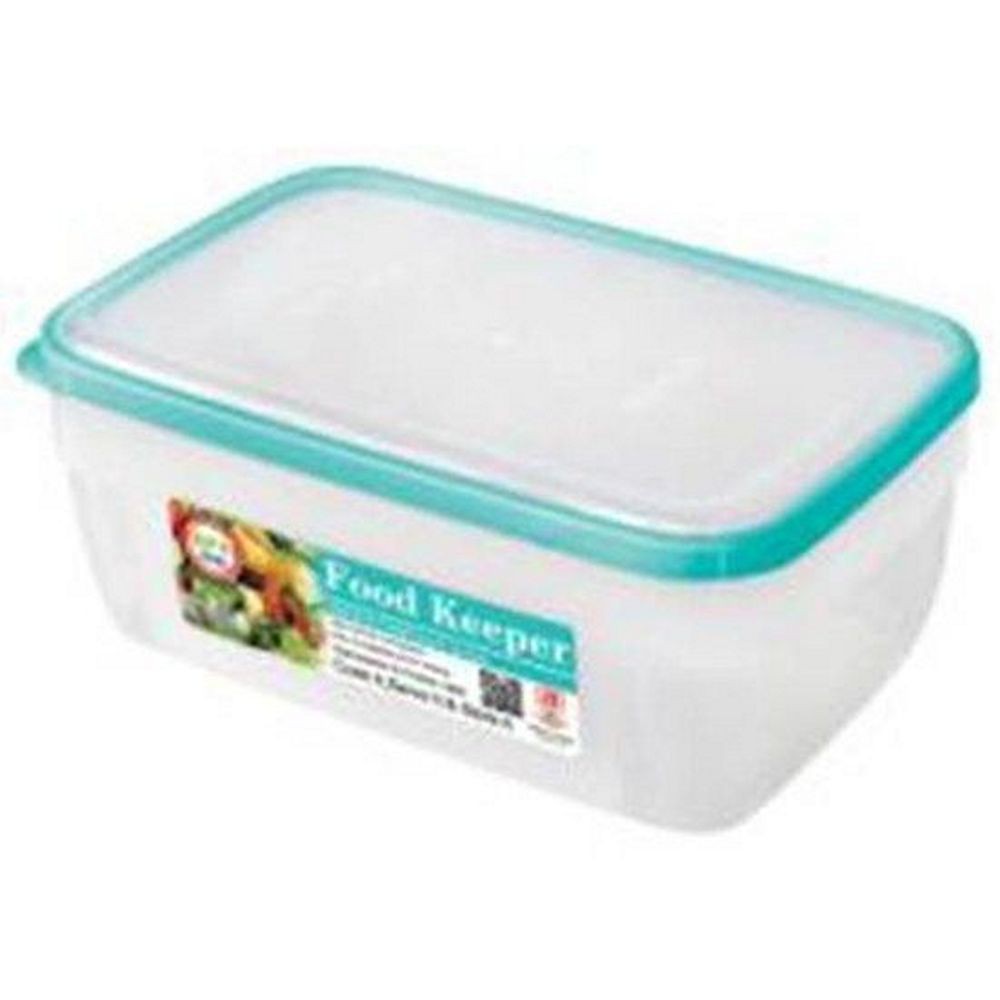 กล่องอาหารเหลี่ยม FOOD KEEPER N1440 5.5 ลิตร FOOD CONTAINER PP SQUARE 5.5L FOOD KEEPER