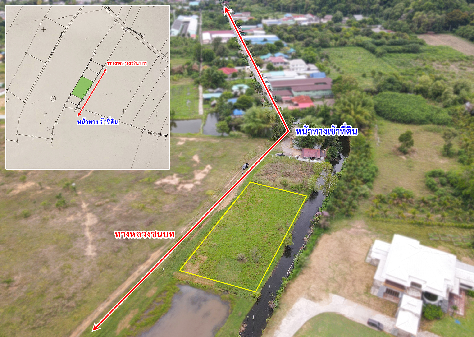 76904-ขายที่ดิน ถนนราชบุรี-ผาปก จอมบึง ราชบุรี