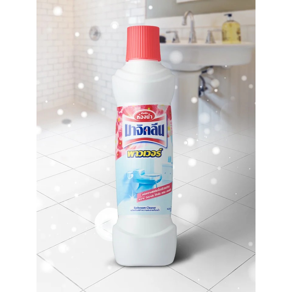 !!สินค้าขายดี!! MAGICLEAN ผลิตภัณฑ์ทำความสะอาดห้องน้ำ 425 มล. MAGICLEAN Bathroom Cleaner 425 ml.