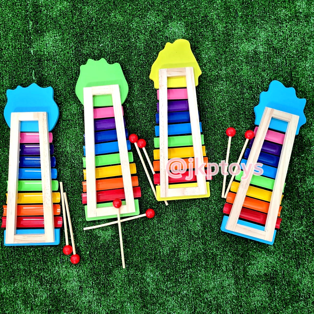 ของเล่นไม้เสริมพัฒนาการ ระนาดไม้ลายสัตว์