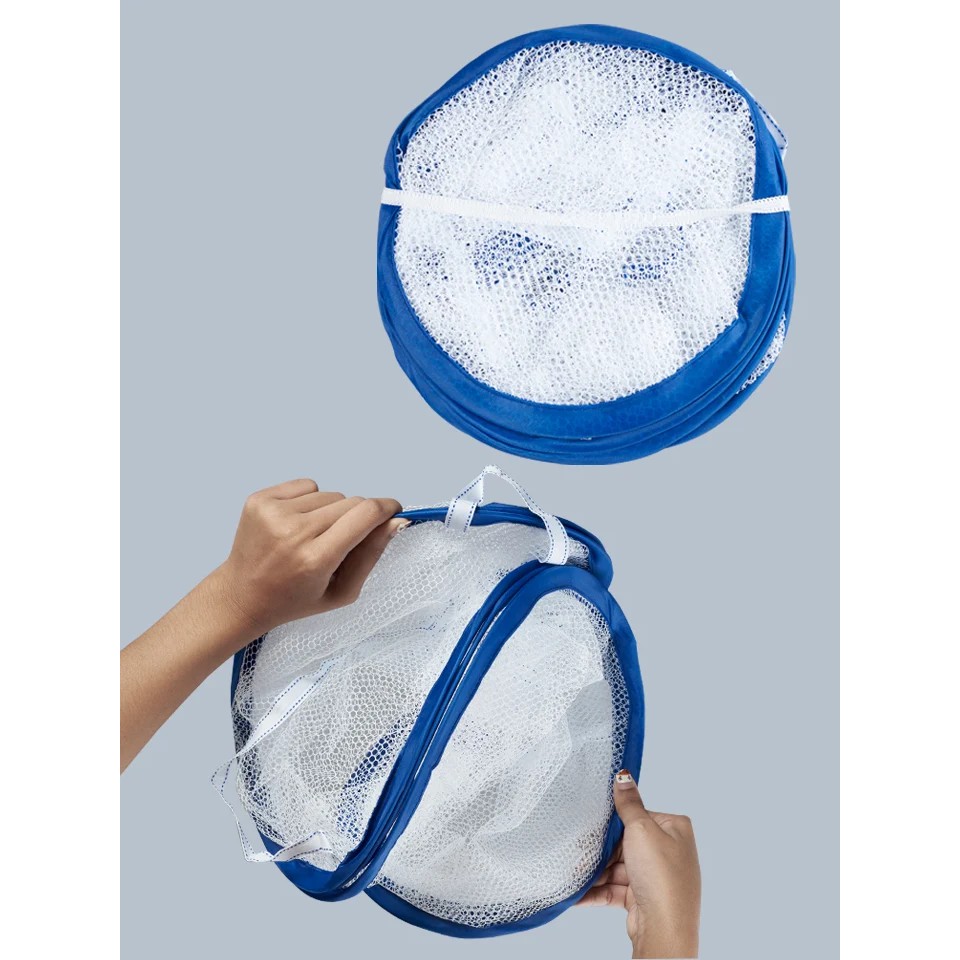 !!สินค้าขายดี!! ราวตากผ้าทรงกลมพับได้ ที่แขวนผ้า ที่ตากผ้าเอนกประสงค์ Clothes Basket