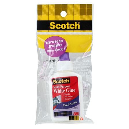 กาวลาเท็กซ์ทั่วไป SCOTCH 37 มล. สีขาว เนื้อกาวติดแน่น