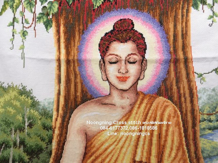 ตัวอักษรจีน ชุดปักครอสติช พิมพ์ลาย ครอสติสจีน งานฝีมือ DIY