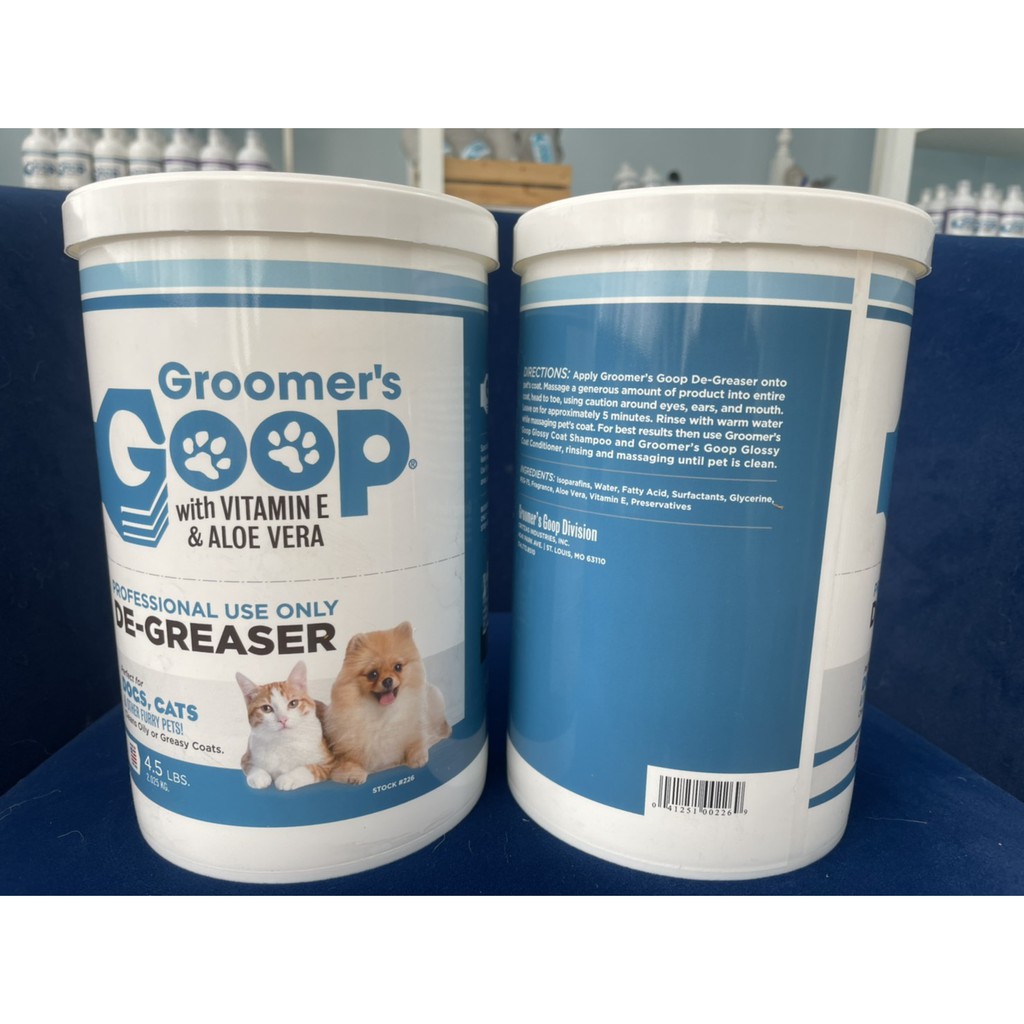 กรูมเมอร์ส กู๊ป De-Greaser ขจัดคราบมัน นำเข้า มี 3 ขนาดให้เลือก