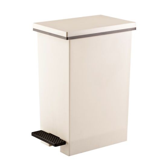 DKW ถังขยะขาเหยียบ รุ่น HH-2610I ความจุ 20 ลิตร ขนาด 39 x 22.5 x 48 ซม. สีขาว ผลิตจากพลาสติก PP เนื้อหนา คุณภาพดี