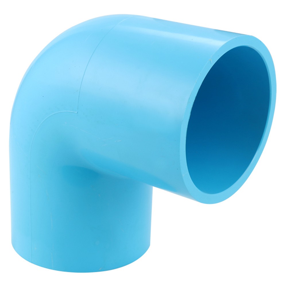 ท่อประปา ข้อต่อ ท่อน้ำ ท่อPVC ข้องอ 90-หนา SCG 4นิ้ว สีฟ้า ELBOW 90 PVC SOCKET SCG 4" LITE BLUE