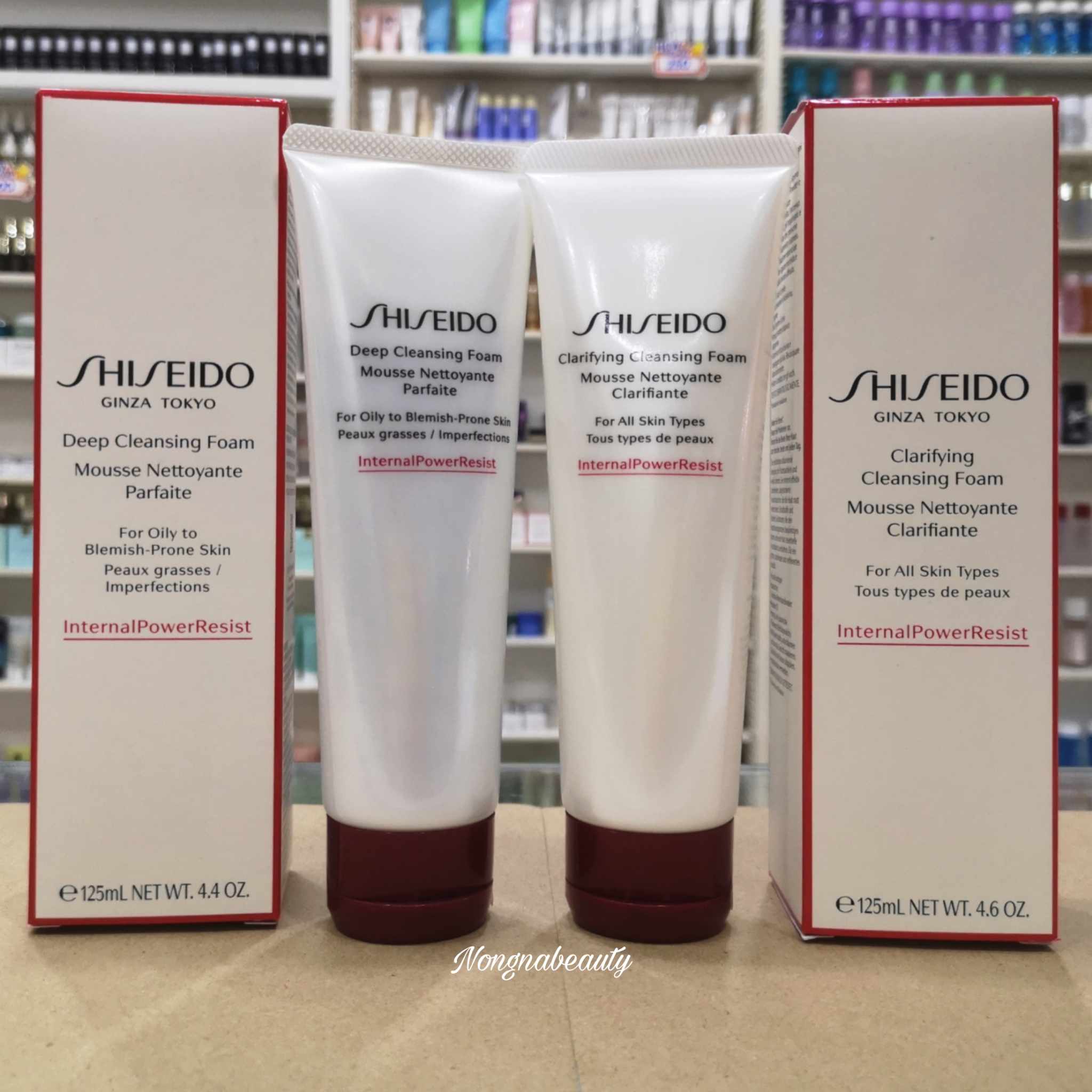 SHISEIDO Cleansing Foam 125ml โฟมล้างหน้า