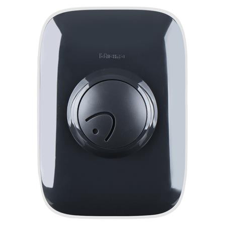 สวิตช์กดกระดิ่ง B-TICINO 89GL สีดำ สวิตช์กดกระดิ่งกันน้ำ