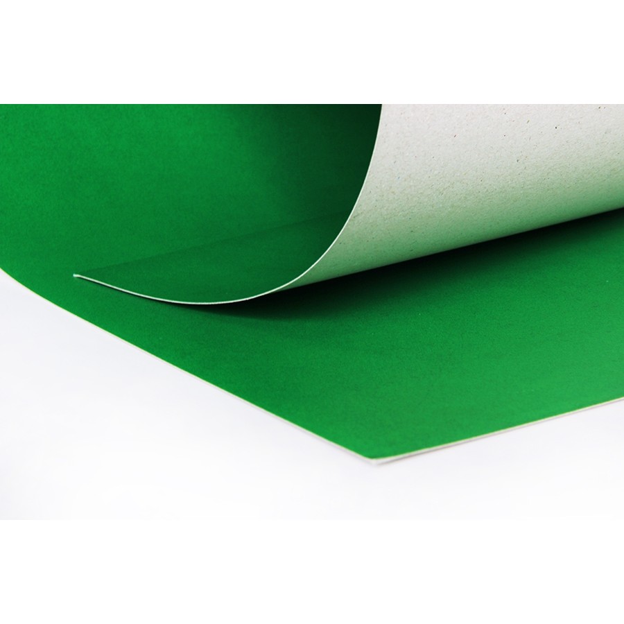 PP308 สีเขียวตอง กระดาษโปสเตอร์แข็งสีหน้าเดียว 52X77 ซม. แพ็ค 10 แผ่น