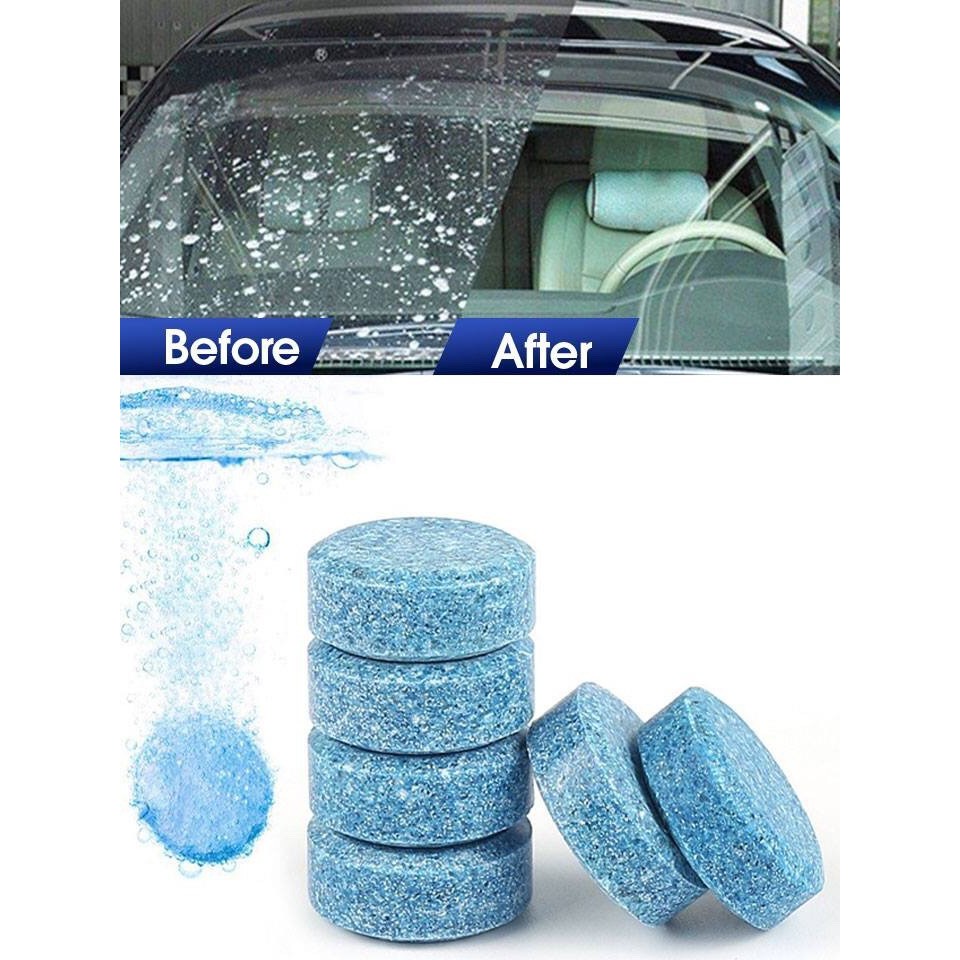 !!สินค้าขายดี!! เม็ดทำความสะอาดกระจกรถยนต์ Car Windshield Tablet Cleaner