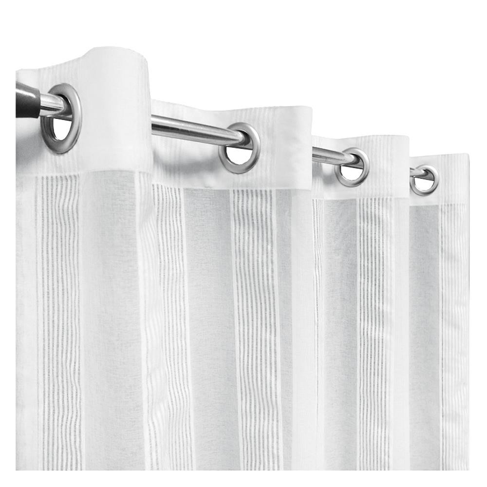 ผ้าม่านโปร่ง EYELET CHILD FREEDOM STYLE 150X220 ซม. สีขาว ผ้าม่านประตู CURTAIN ผ้าม่านและมู่ลี่