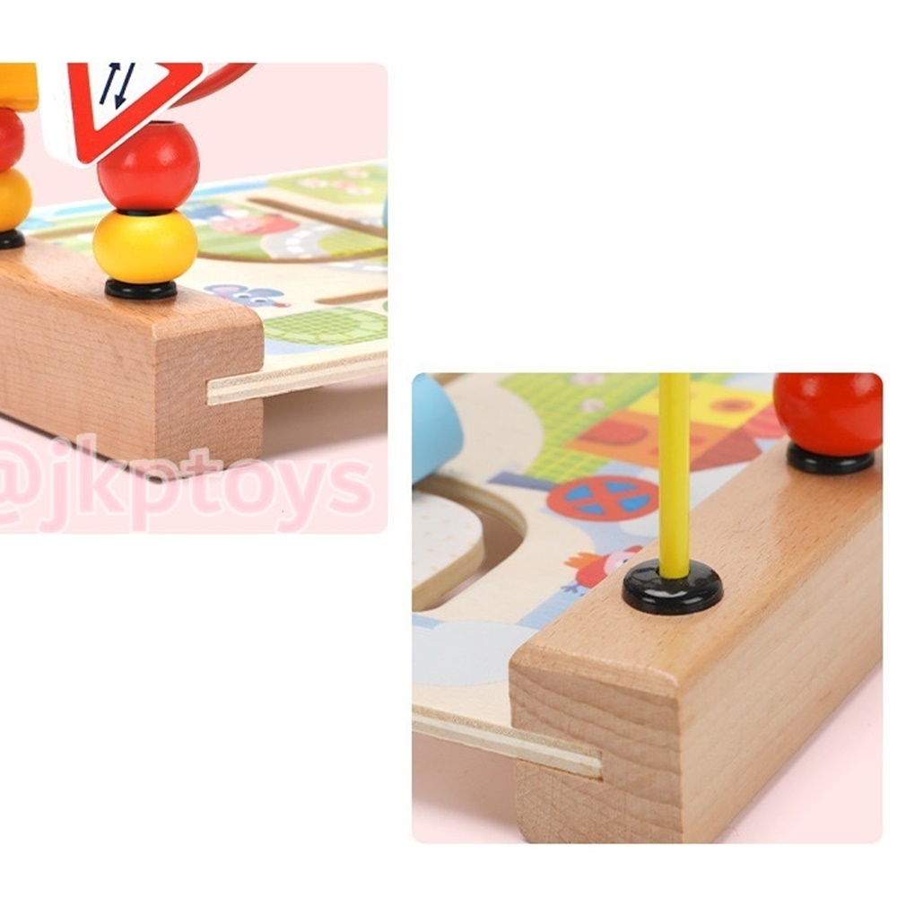 2 in 1 ขดลวดกิจกรรม รางเลื่อน