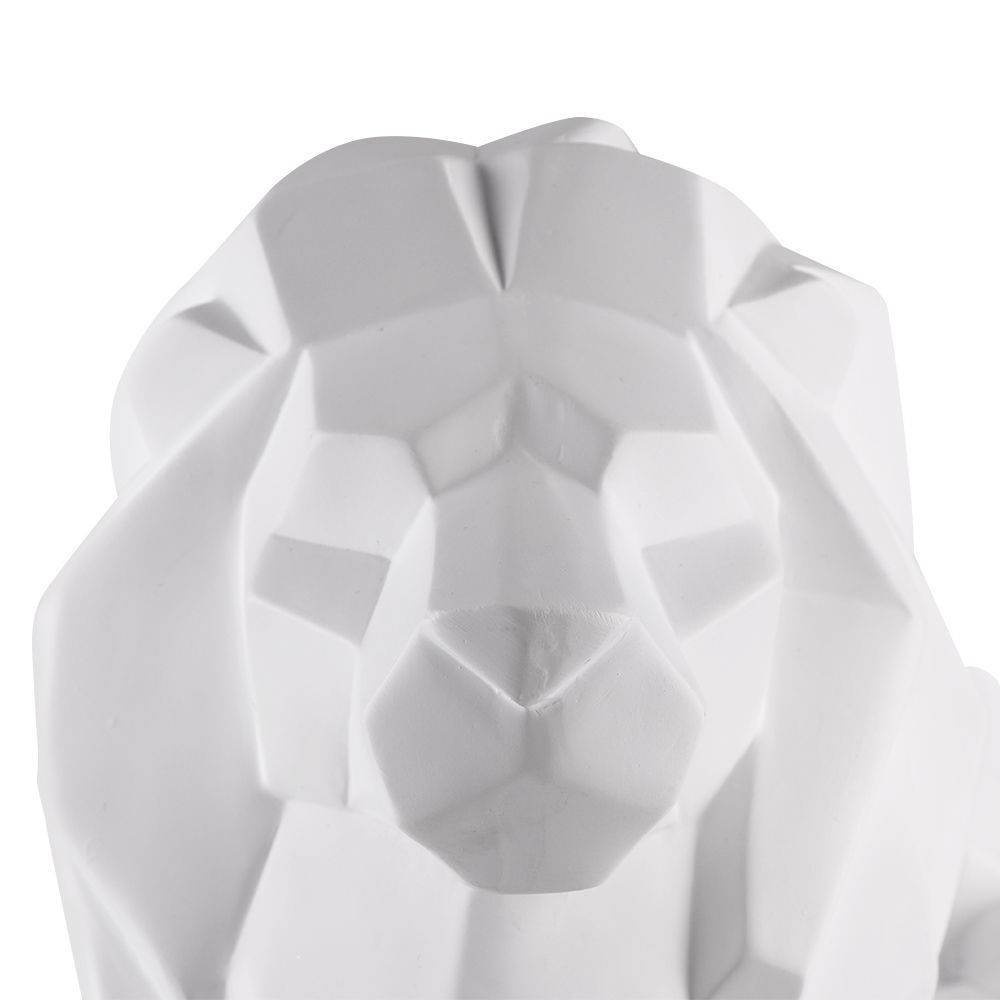 ของตกแต่ง HOME LIVING STYLE LION 35.3X17.5 ซม. สีขาว อุปกรณ์ตกแต่งบ้านอื่นๆ