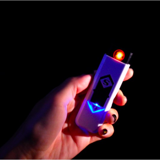 !!สินค้าขายดี!! ไฟแช็คไฟฟ้า USB ไฟแช็คที่จุดไฟ จุดบุหรี่ USB Lighter