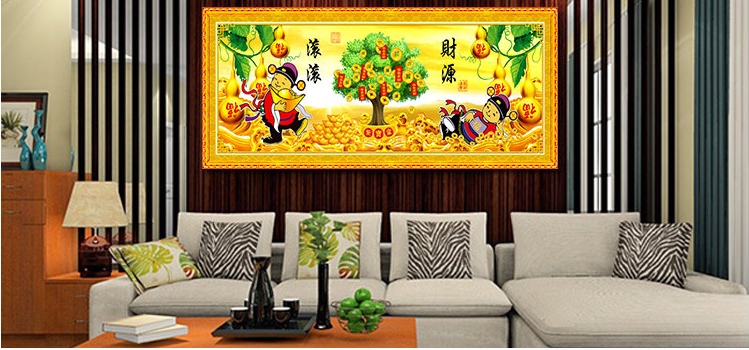 ดอกบัว ครอสติสคริสตัล Diamond painting โมเสก ภาพติดเพชร งานฝีมือ DIY