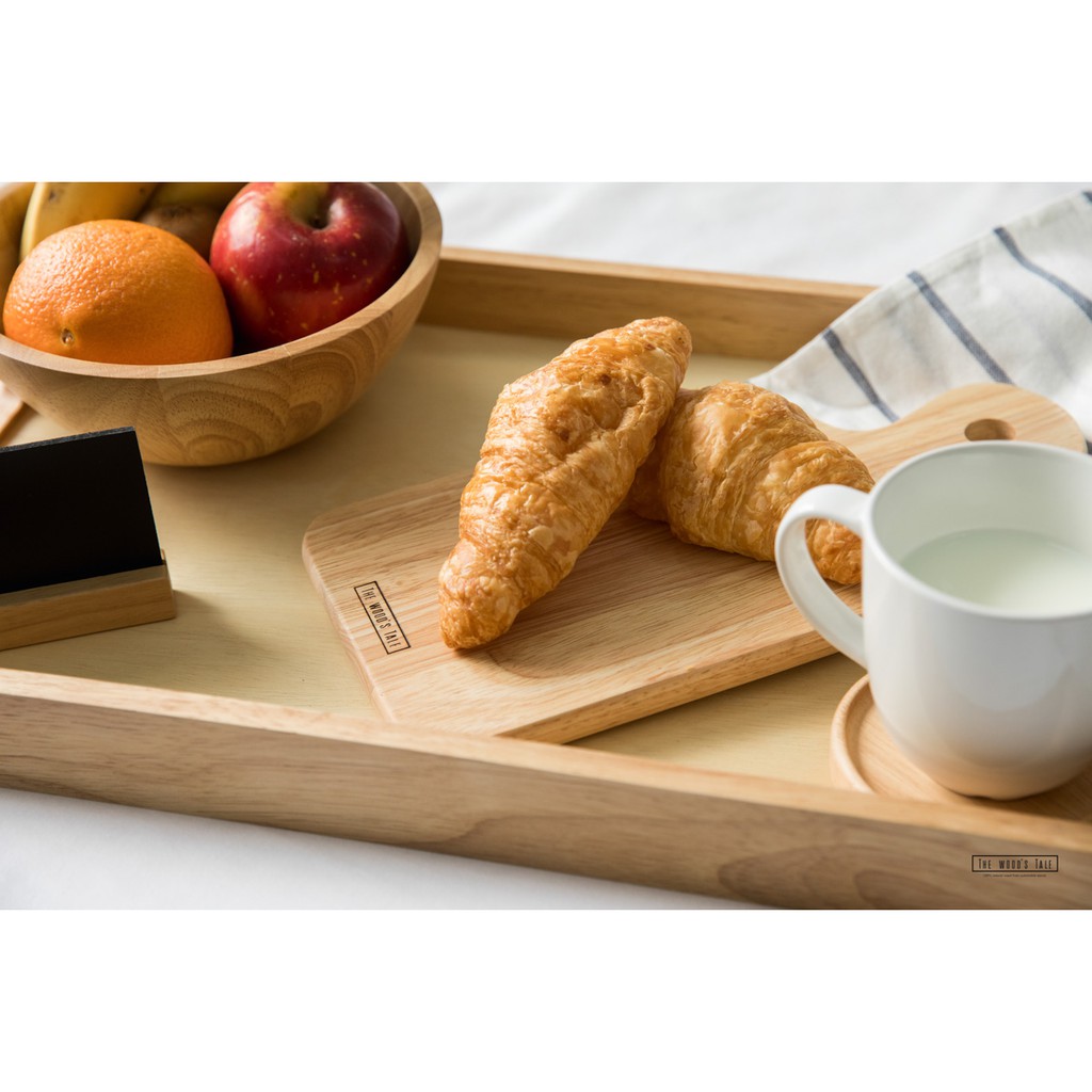 The Wood's Tale เขียงไม้ แท้ SERVING BOARD (XS) สำหรับหั่นหรือเสิร์ฟอาหาร