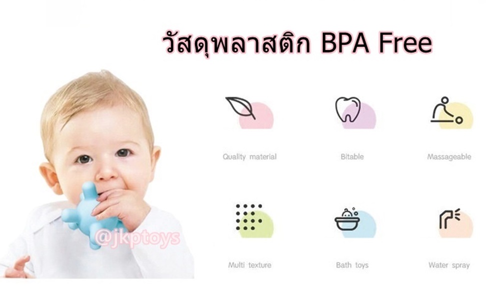 ของเล่นลูกบอลบีบมือ ลูกบอลพื้นผิว เสริมสร้างพัฒนาการสัมผัส สำหรับเด็ก 0-4 ปี